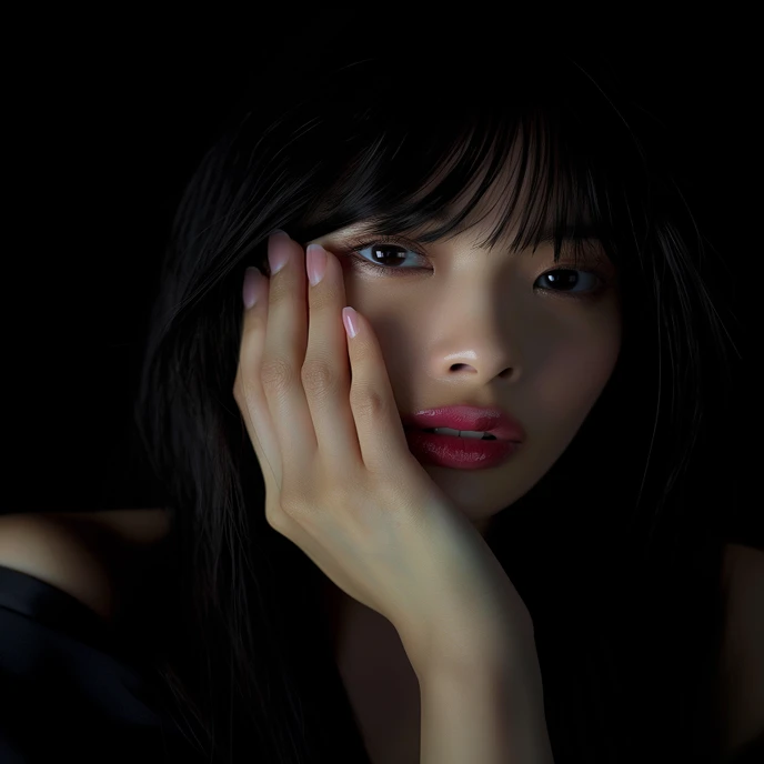 Model menggunakan HOJO highlighter
